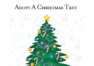 Adopt A Christmas Tree - Business Card Front