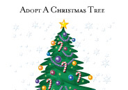 Adopt A Christmas Tree - Business Card Front